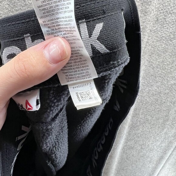 Reebok Pants Mens XL Black Joggers Fleece Lined Athletic Sweatpants - Picture 3 of 12